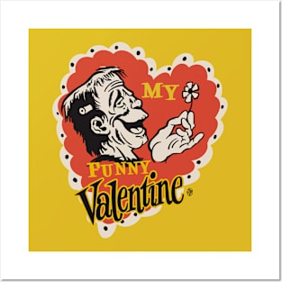 Vintage Retro My Funny Valentine Posters and Art